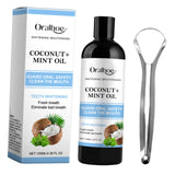 Maxbell 100ml Mouthwash Sturdy Dorm Teeth Cleaning Brightening Easy to Use Accessory