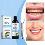 Maxbell 100ml Mouthwash Sturdy Dorm Teeth Cleaning Brightening Easy to Use Accessory