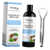 Maxbell 100ml Mouthwash Sturdy Dorm Teeth Cleaning Brightening Easy to Use Accessory