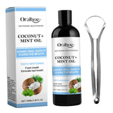 Maxbell 100ml Mouthwash Sturdy Dorm Teeth Cleaning Brightening Easy to Use Accessory