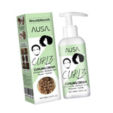 Maxbell 50ml Curly Elastin Mousse Easy to Use Portable Lightweight Gifts Accessories