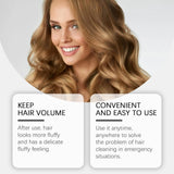 Maxbell Hairspray Products 100ml No Wash Dry Hair Spray for Women Men Fine Thin Hair