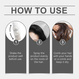 Maxbell Hairspray Products 100ml No Wash Dry Hair Spray for Women Men Fine Thin Hair