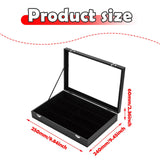 Maxbell Sunglasses Show Tray 8 Grids Modern Glasses Case for Jewelry Beads Necklaces Black