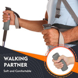 Maxbell Sponge Crutch Handle Grips Replacement for Hiking Poles Seniors Tool Handles