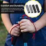 Maxbell Sponge Crutch Handle Grips Replacement for Hiking Poles Seniors Tool Handles
