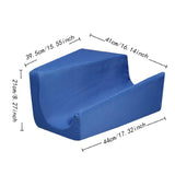 Maxbell Hip Abduction Pillow Knee Pillow Joints Hip Replacement Leg Elevating Pillow Right