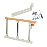Maxbell Bed Rails for Elderly Adults Security Under Mattress Bed Railing for Seniors 67cmx35cm 3 Support Rods