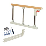 Maxbell Bed Rails for Elderly Adults Security Under Mattress Bed Railing for Seniors 67cmx35cm 3 Support Rods