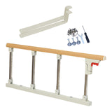 Maxbell Bed Rails for Elderly Adults Security Under Mattress Bed Railing for Seniors 91cmx35cm 4 Support Rods