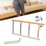 Maxbell Bed Rails for Elderly Adults Security Under Mattress Bed Railing for Seniors 91cmx35cm 4 Support Rods