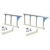 Maxbell Bed Rails for Elderly Adults Security Bed Cane Under Mattress Fall Protector 67cmx35cm 3 Support Rods