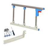 Maxbell Bed Rails for Elderly Adults Security Bed Cane Under Mattress Fall Protector 67cmx35cm 3 Support Rods