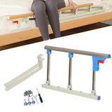 Maxbell Bed Rails for Elderly Adults Security Bed Cane Under Mattress Fall Protector 67cmx35cm 3 Support Rods
