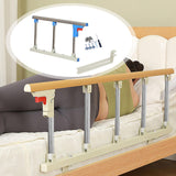 Maxbell Bed Rails for Elderly Adults Security Bed Cane Under Mattress Fall Protector 67cmx35cm 3 Support Rods