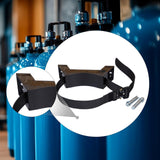 Maxbell Gas Cylinder Bracket with Strap Gas Tank Wall Holder for Labs Indoor Outdoor