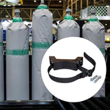Maxbell Gas Cylinder Bracket with Strap Gas Tank Wall Holder for Labs Indoor Outdoor
