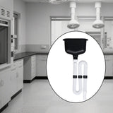 Maxbell Laboratory Sink Fume Hood Single Bowl Small for Utility Rooms Garage Kitchen