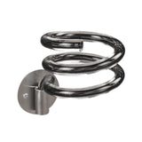 Maxbell Hair Dryer Holder Wall Mount Compact Blow Dryer Rack for Bathroom Salon Home Black