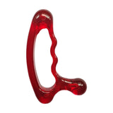 Maxbell Trigger Point Massage Tool Compact Acupoint Massager for Hand Shoulders Back Red