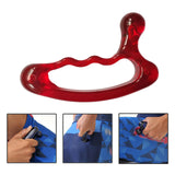 Maxbell Trigger Point Massage Tool Compact Acupoint Massager for Hand Shoulders Back Red