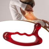 Maxbell Trigger Point Massage Tool Compact Acupoint Massager for Hand Shoulders Back Red