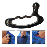 Maxbell Trigger Point Massage Tool Compact Acupoint Massager for Hand Shoulders Back Black