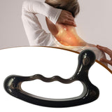 Maxbell Trigger Point Massage Tool Compact Acupoint Massager for Hand Shoulders Back Black