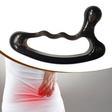 Maxbell Trigger Point Massage Tool Compact Acupoint Massager for Hand Shoulders Back Black