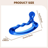 Maxbell Trigger Point Massage Tool Compact Acupoint Massager for Hand Shoulders Back Blue