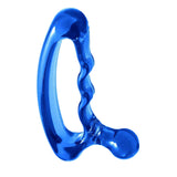 Maxbell Trigger Point Massage Tool Compact Acupoint Massager for Hand Shoulders Back Blue