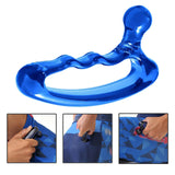 Maxbell Trigger Point Massage Tool Compact Acupoint Massager for Hand Shoulders Back Blue
