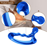 Maxbell Trigger Point Massage Tool Compact Acupoint Massager for Hand Shoulders Back Blue