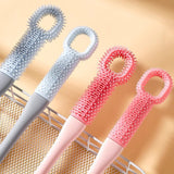 Maxbell Toe Gap Cleaning Brush Long Handle Lotion Applicator