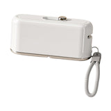 Maxbell Dental Floss Picks Dispenser Automatic No Break Refillable Floss Pick Holder White