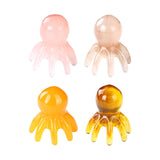 Maxbell Octopus Massage Comb Office Gift Scraping Family Styling Head Scalp Massager Pink