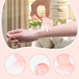 Maxbell Octopus Massage Comb Office Gift Scraping Family Styling Head Scalp Massager Pink