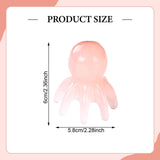 Maxbell Octopus Massage Comb Office Gift Scraping Family Styling Head Scalp Massager Pink