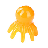 Maxbell Octopus Massage Comb Office Gift Scraping Family Styling Head Scalp Massager Yellow