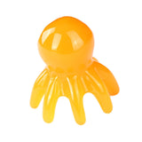 Maxbell Octopus Massage Comb Office Gift Scraping Family Styling Head Scalp Massager Yellow