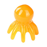 Maxbell Octopus Massage Comb Office Gift Scraping Family Styling Head Scalp Massager Yellow