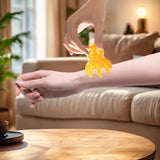 Maxbell Octopus Massage Comb Office Gift Scraping Family Styling Head Scalp Massager Yellow