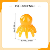 Maxbell Octopus Massage Comb Office Gift Scraping Family Styling Head Scalp Massager Yellow