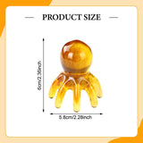 Maxbell Octopus Massage Comb Office Gift Scraping Family Styling Head Scalp Massager Coffee