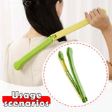 Maxbell Telescoping Back Scratcher Sturdy Multipurpose Portable for Men Women Travel green