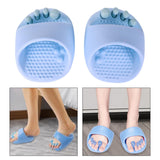 Maxbell Toe Separator Half Slippers Sturdy Women Portable Lightweight Soft for House