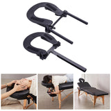 Maxbell Massage Table Face Cradle Adjustable Facial Cradle for SPA Bed Type A