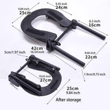 Maxbell Massage Table Face Cradle Adjustable Facial Cradle for SPA Bed Type A
