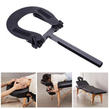 Maxbell Massage Table Face Cradle Adjustable Facial Cradle for SPA Bed Type B