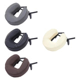 Maxbell Massage Bed Face Cradle with Face Cushion Universal for Salon Gray